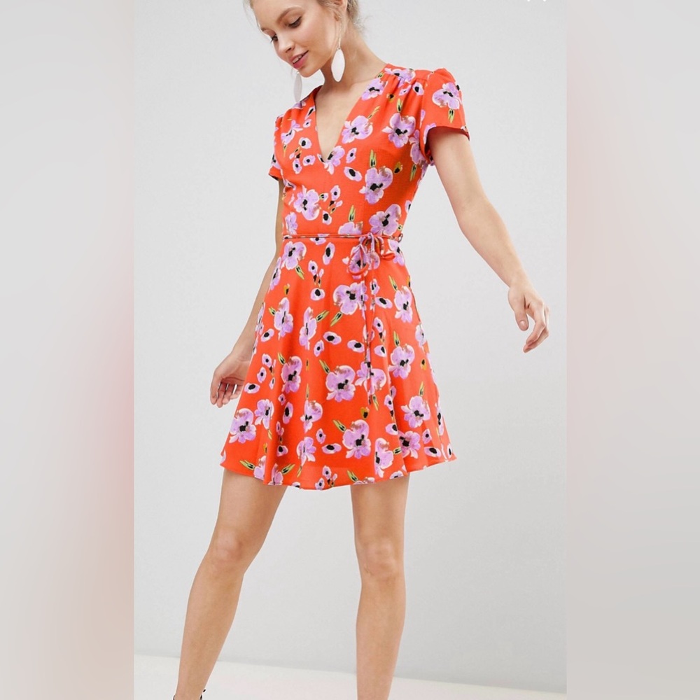ASOS Design floral dress